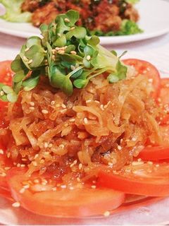 簡単❤トマトと切干大根の酸っぱいサラダ★-レシピのメイン写真