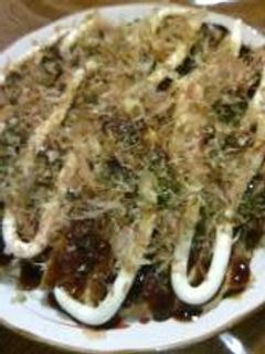 うどんオムレツ☆お好み焼き風☆納豆入り♪-レシピのメイン写真