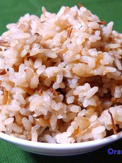 きのことイカの生姜炊き込みご飯☆-レシピのメイン写真