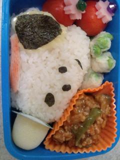 キャラ弁☆スヌーピー-レシピのメイン写真