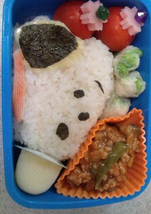 キャラ弁☆スヌーピー-レシピのメイン写真