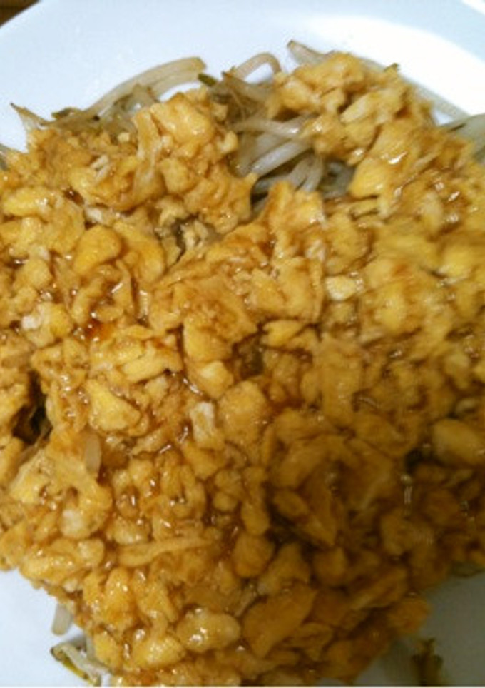 もやしと卵の中華あんかけ炒め-レシピのメイン写真