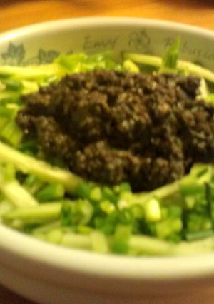 じゃじゃ麺風そうめんデス(^^)/-レシピのメイン写真