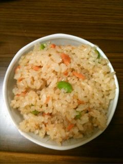 えだまめと鮭フレークの炊き込みピラフ-レシピのメイン写真