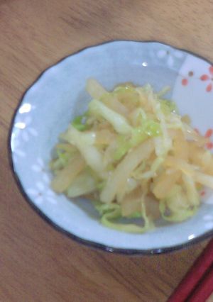 オリーブ大根キャベツのジュッとポン酢♪-レシピのメイン写真