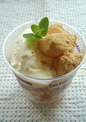 信玄餅パフェ-レシピのメイン写真
