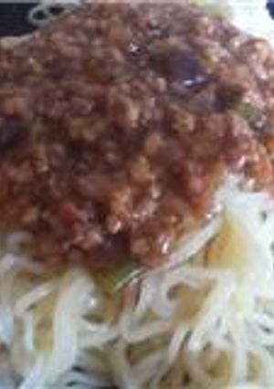 ★創味シャンタンで簡単ジャージャー麺★-レシピのメイン写真