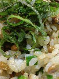 超小粒納豆で焼き飯-レシピのメイン写真