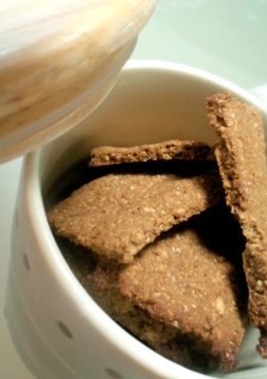 酒粕deチーズ風味の小麦ふすまクッキー-レシピのメイン写真
