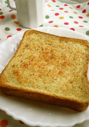 *メープル&粉チーズのトースト*-レシピのメイン写真