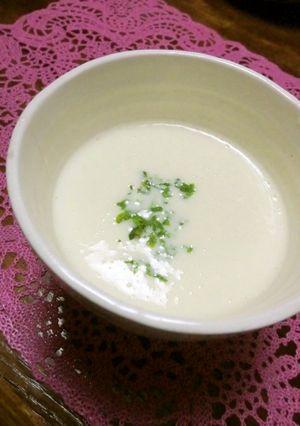 冷たくて美味しい～♪　＊ビシソワーズ＊-レシピのメイン写真