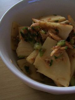 ごま油薫る!筍とツナとちくわの炒め煮-レシピのメイン写真