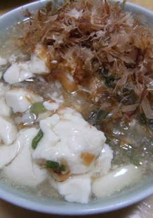 焼きおにぎりの豆腐餡かけ-レシピのメイン写真