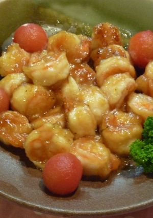 簡単おつまみ　めんつゆでえび甘辛-レシピのメイン写真
