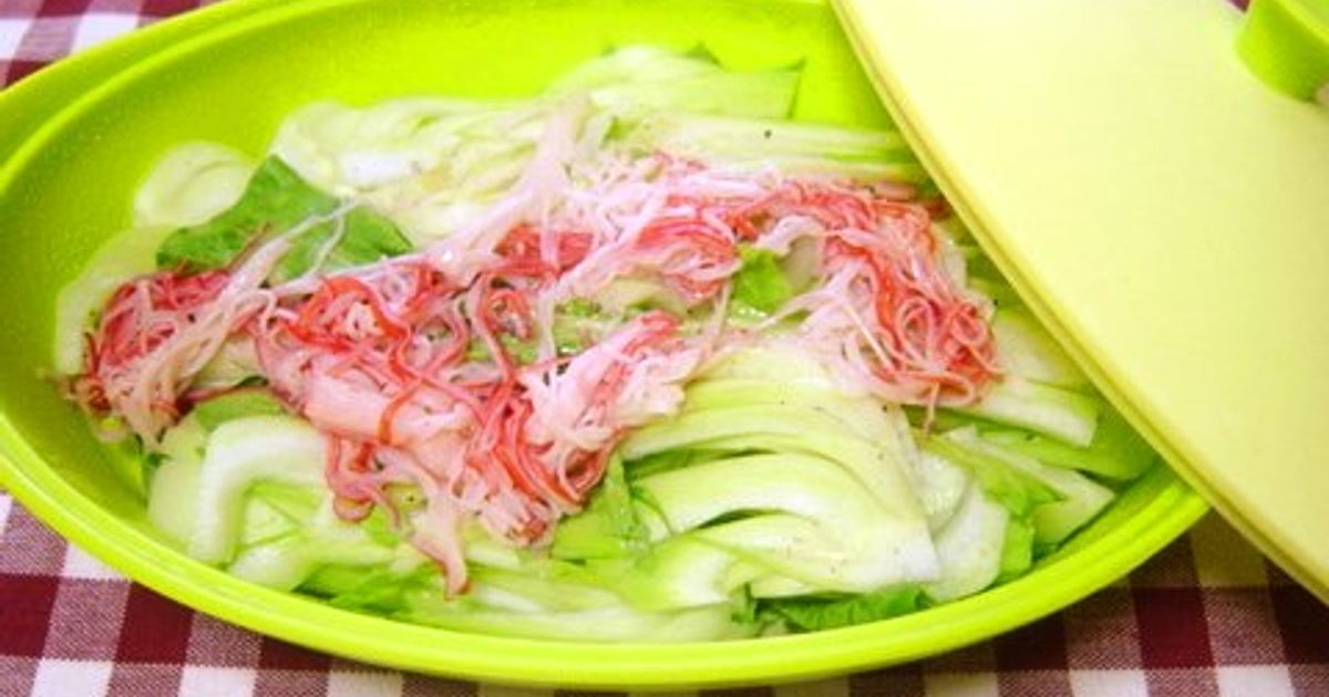 簡単速攻✿シリコンスチーマーの青梗菜蒸し by かずちゃん