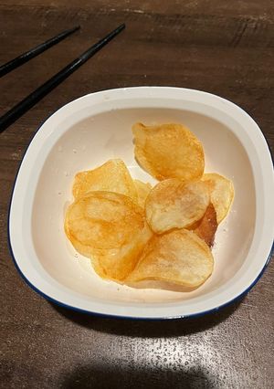 簡単！　ポテトチップス-レシピのメイン写真