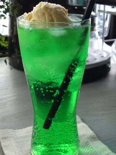 かき氷シロップdeクリームソーダ♪-レシピのメイン写真