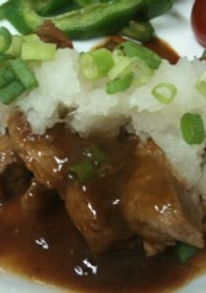 ヘルシー、豚ヒレ肉の梅醤油焼き♪-レシピのメイン写真