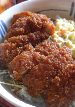 ソースチキンカツ丼★タルタルソース添え-レシピのメイン写真