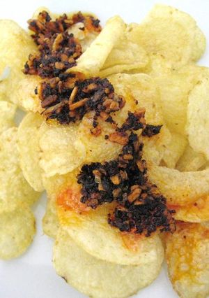 【食べるラー油『堅ポテチ』】の作り方-レシピのメイン写真