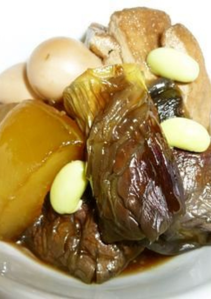 なす・うり・厚揚げの煮物　生姜風味-レシピのメイン写真