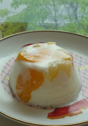 爽やか♪やわらか♪ヨーグルトミルクプリン-レシピのメイン写真