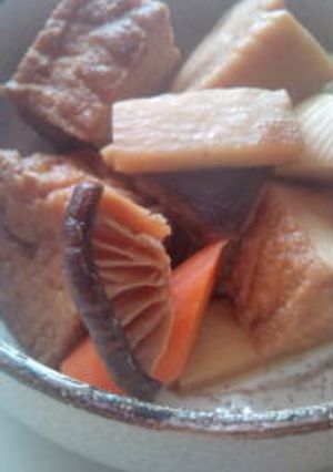 肉なし☆厚揚げの筑前煮-レシピのメイン写真