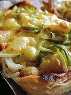 冬休みのおやつに マッシュポテトピザ-レシピのメイン写真