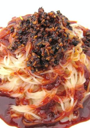 【食べるラー油『ピビン麺』】の作り方-レシピのメイン写真