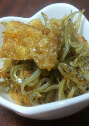 あぶらあげと小女魚の甘煮-レシピのメイン写真