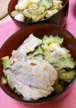ゴーヤ丼♪-レシピのメイン写真