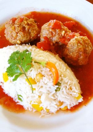 メキシカンミートボール☆トマトソース煮-レシピのメイン写真
