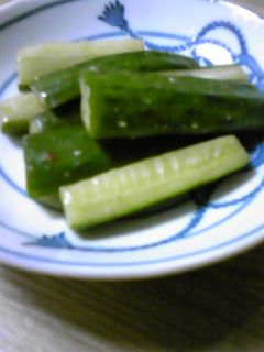 きゅうりの韓国風お漬物(覚書)-レシピのメイン写真
