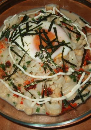 おいしすぎる！ぶっかけ豆乳つゆうどん-レシピのメイン写真