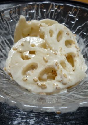 シャキシャキ！れんこんサラダ☆-レシピのメイン写真