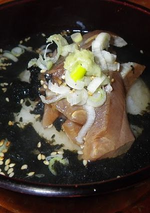 ★夕べの残りの刺身で!おいしいヅケ茶漬け-レシピのメイン写真