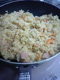 フライパンdeカレーピラフ-レシピのメイン写真