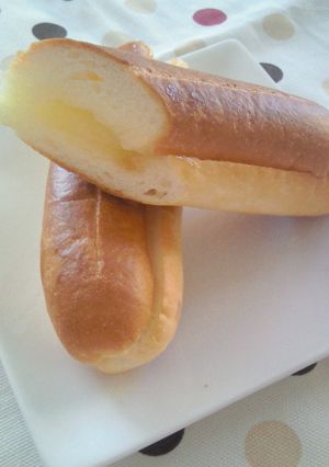 ミルクフランス焼くだけ☆さらにおいしく！-レシピのメイン写真