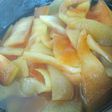 スイカの皮の煮物(??)