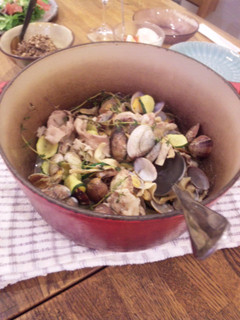 あさりと豚肉のワイン蒸し-レシピのメイン写真