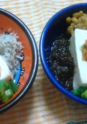 ねばねばオクラ豆腐-レシピのメイン写真