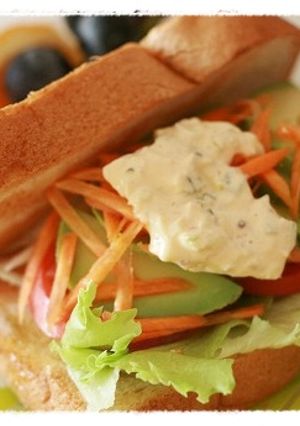 ♡アボカドたっぷり野菜　トーストサンド♡-レシピのメイン写真