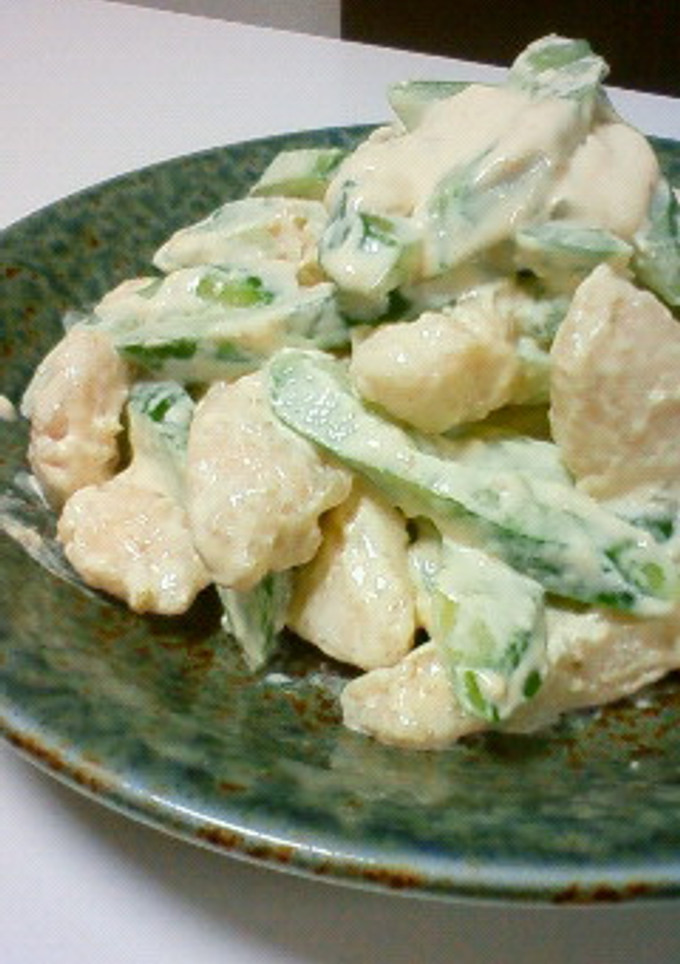 ゆず胡椒でピリ辛　鶏マヨ☆-レシピのメイン写真
