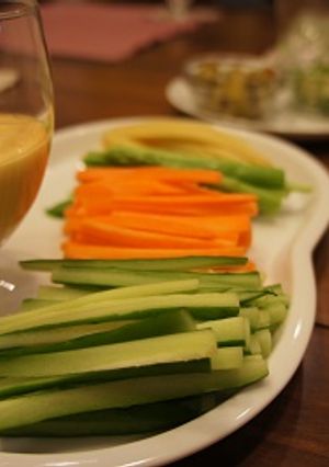 スティック野菜の手巻き-レシピのメイン写真