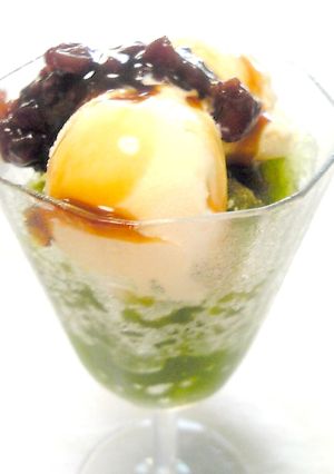 抹茶かき氷パフェ-レシピのメイン写真