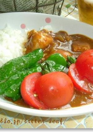 ＊圧力鍋でチキンとトマトのカレー＊-レシピのメイン写真