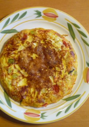夏野菜のスペイン風オムレツ-レシピのメイン写真
