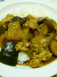 夏野菜カレー-レシピのメイン写真