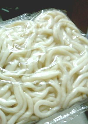 火を使わないうどん-レシピのメイン写真