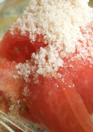 夏，日焼けしたときに・おいしいトマト♪-レシピのメイン写真